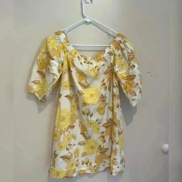 BA&SH
Nabi Floral Off-The-Shoulder Mini Dress New With Tag - Picture 5 of 11